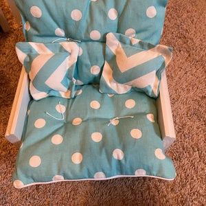 18’’ Doll custom built living room set